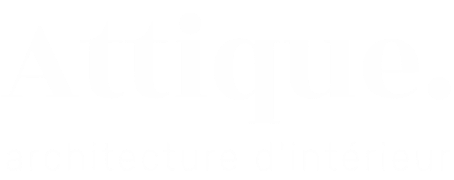 Logo Attique architecture d'intérieur